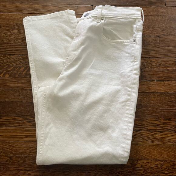 NEW Everlane The Cheeky Straight Jean in Bone Size 29 Ankle - Picture 5 of 9